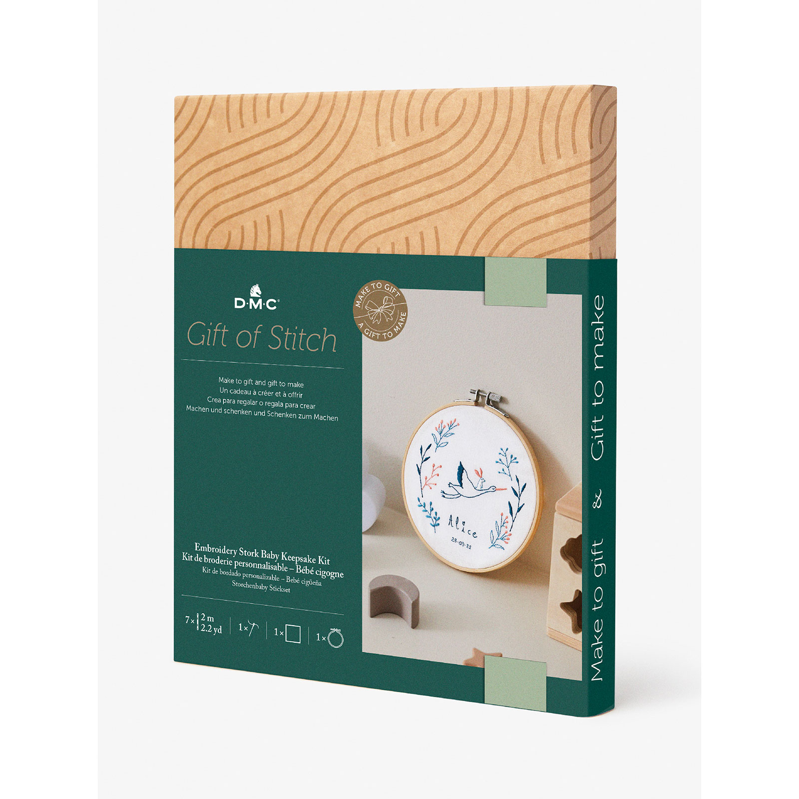 DMC TB180 Borduurpakket Ooievaar - STUK