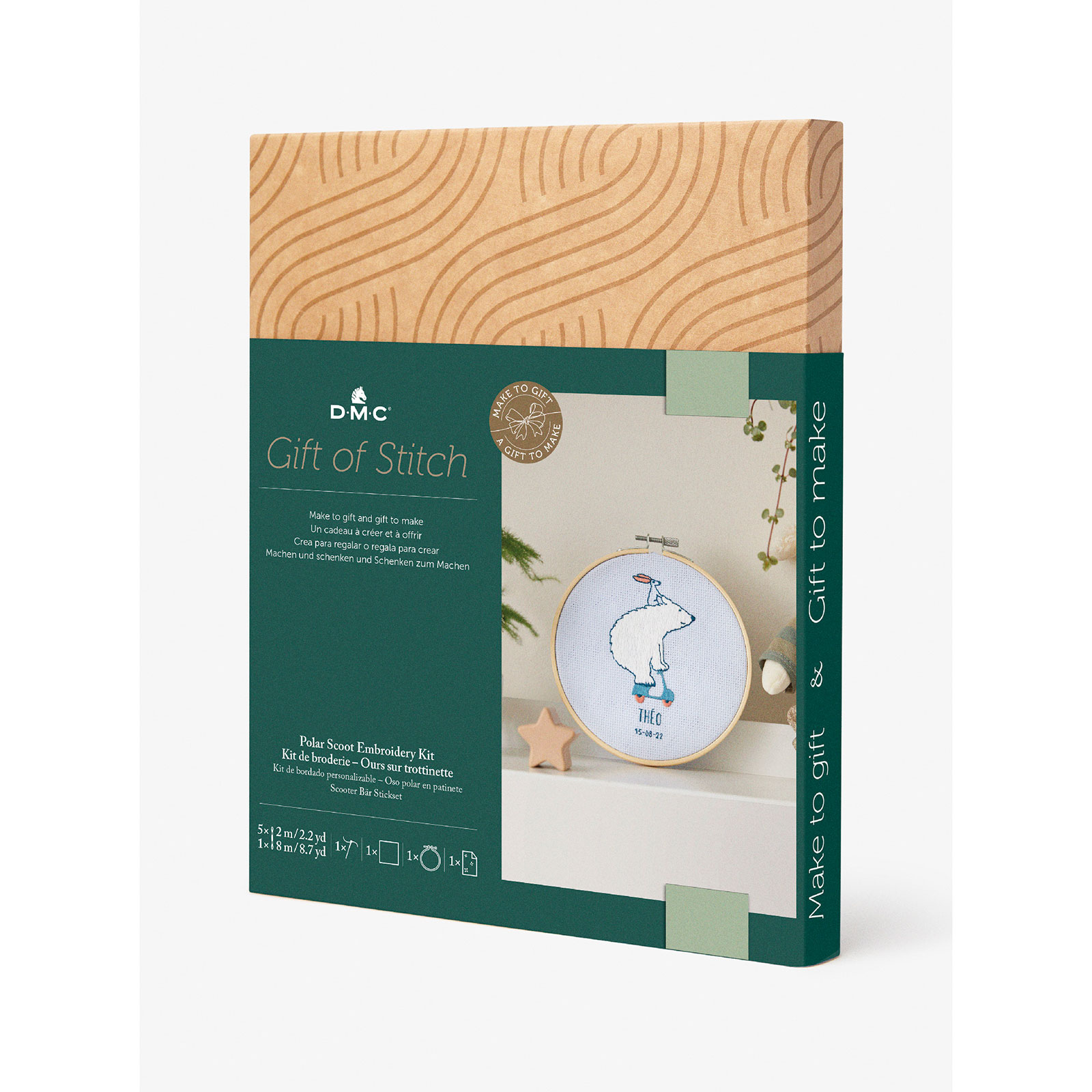 DMC TB182 Borduurpakket Ijsbeer - STUK