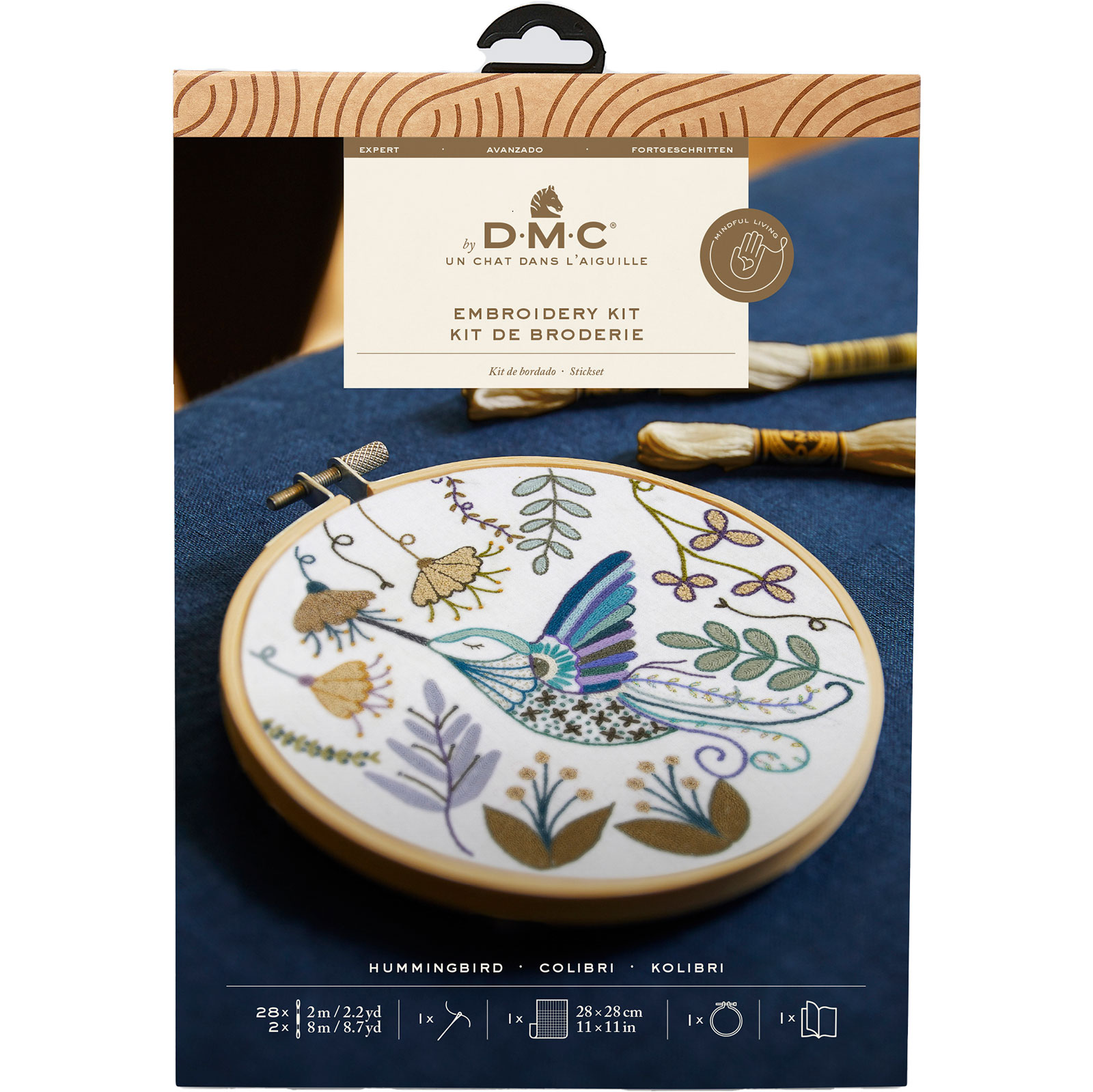 DMC TB196 Borduurpakket Kolibrie 17,6x17,6cm - STUK