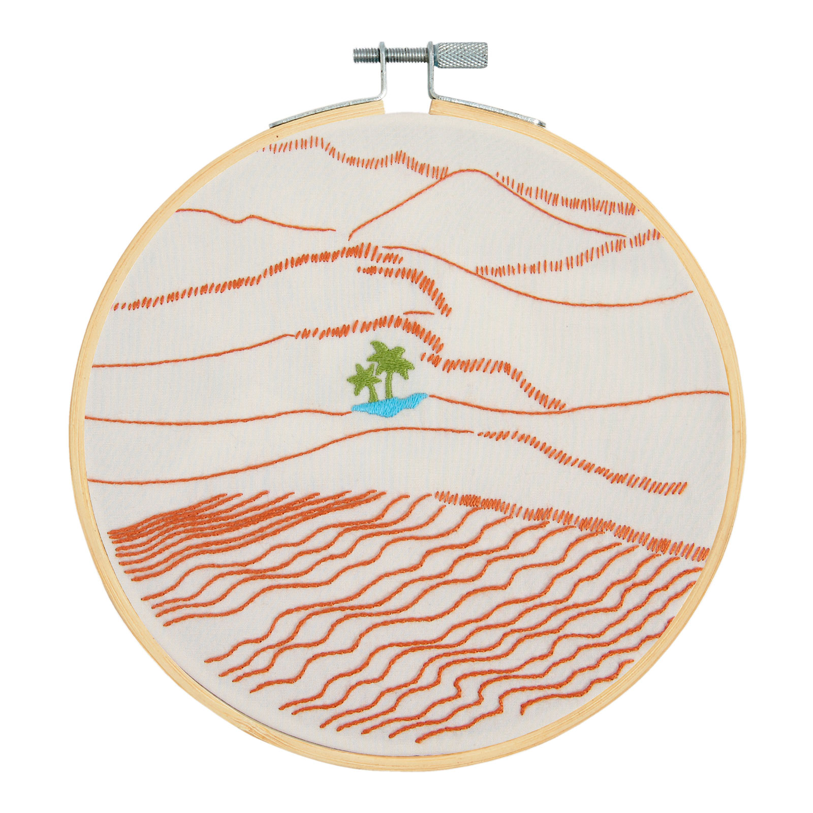 DMC TB207L Traditioneel borduurpakket Oasis 15cm - set à 3 stuks - STUK