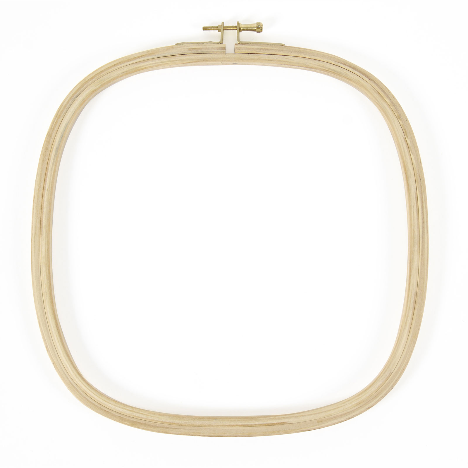 DMC U2106 - Houten borduuurring  vierkant 25 x 25 cm - Kaart