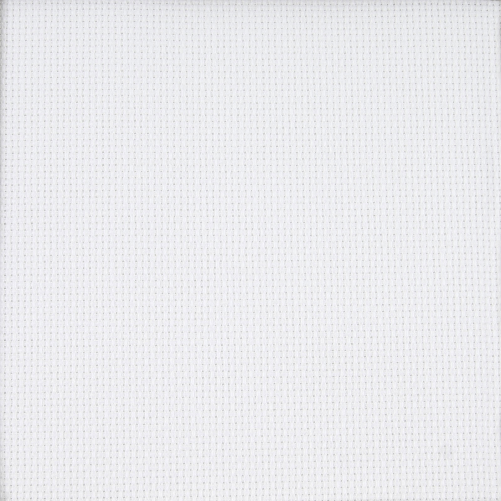 DMC DM244 Aïda 14 count borduurstof 5,5 kruisjes per cm - 10 mtr opmaak - Kleur BLANC