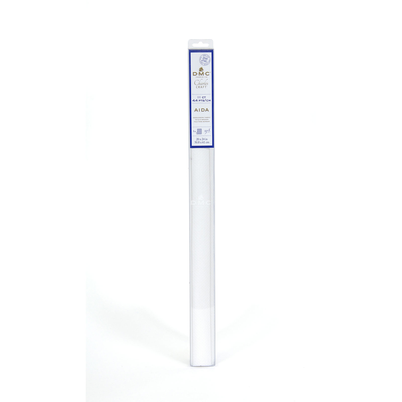 DMC GD1138BX Aïda 11 count  4.4 kruisjes per cm 50,8 x 61cm - Kleur BLANC