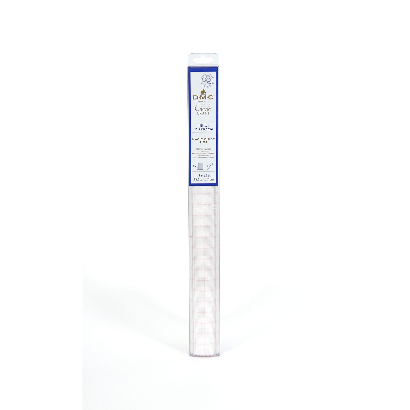 DMC GD1840BX Magic guide aïda 18 count 7 kruisjes per cm 38,1 x 45,7cm - Kleur BLANC