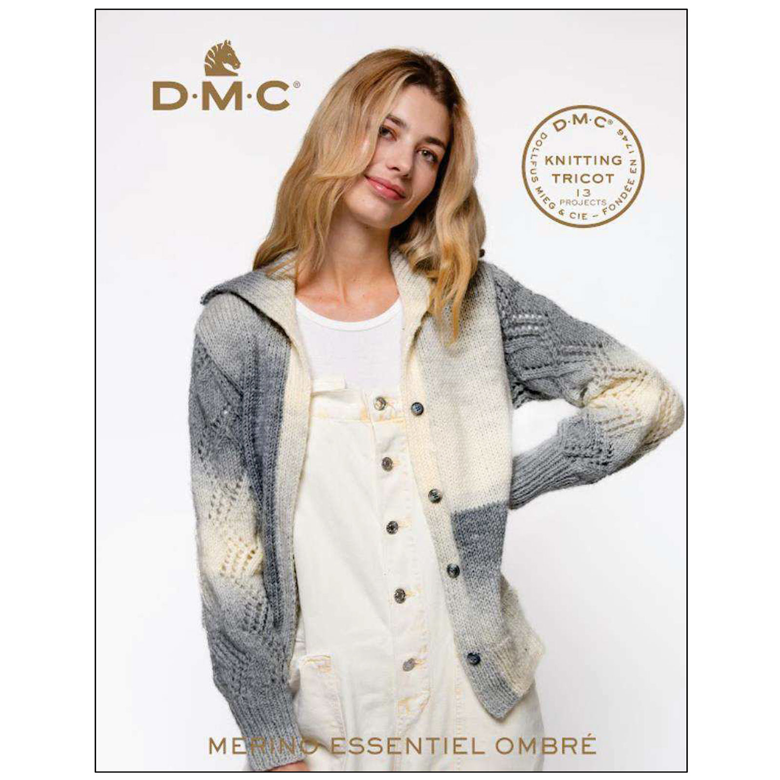 DMC 15902/1 Folder Merino Essentiel Ombré 2 projecten. Taal: Frans - STUK