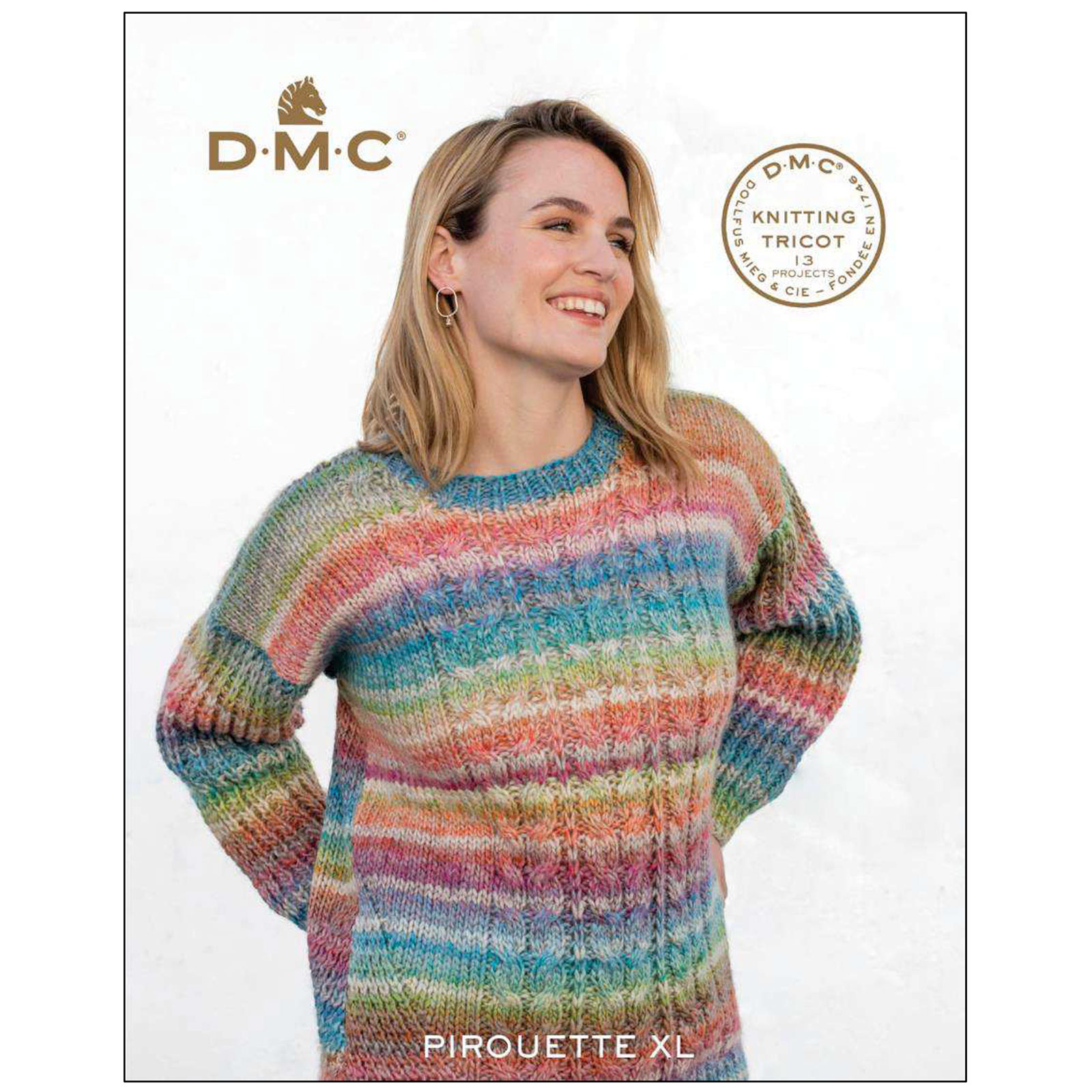 DMC 15904/1 Folder Pirouette XL 2 projecten. Taal: Frans - STUK