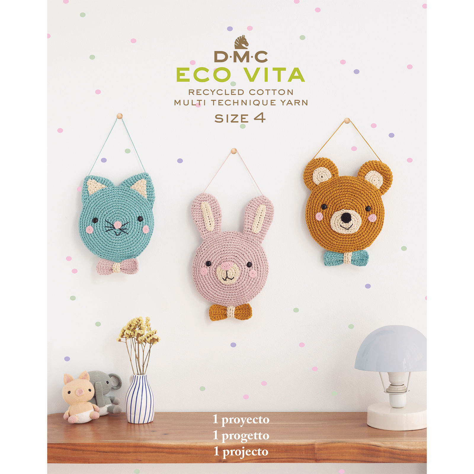 DMC 15918/E22 Folder Good Night 1 Pattern Eco Vita 4. Taal: Engels, Nederlands en Duits - STUK