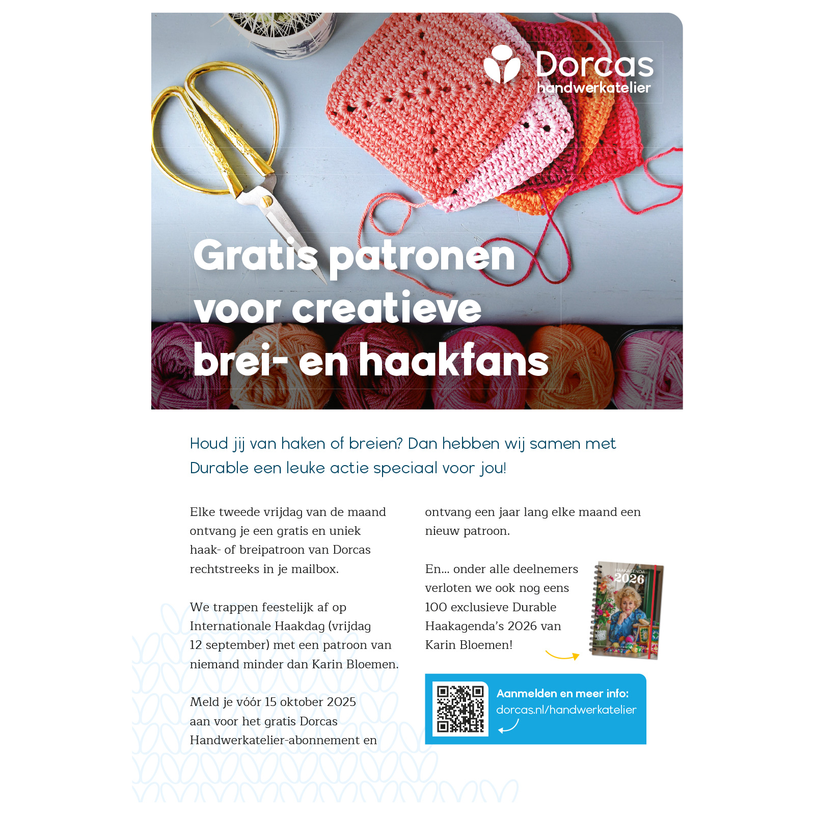 Dorcas flyerpakket 100 stuks - PAKKET