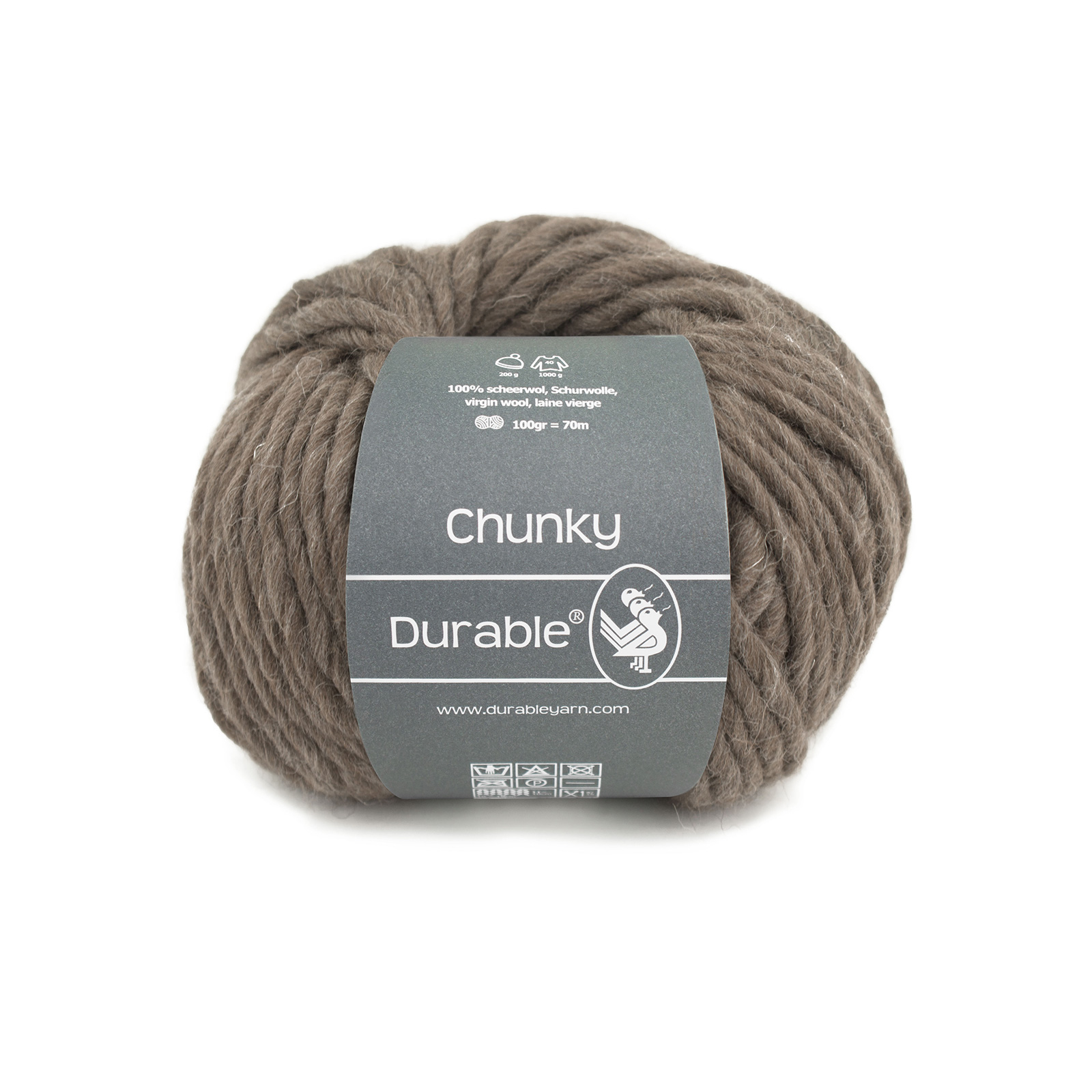 Durable 010.68 Chunky Wool brei- en haakgaren 100 gram 70 meter 100 % scheerwol - Kleur 2229
