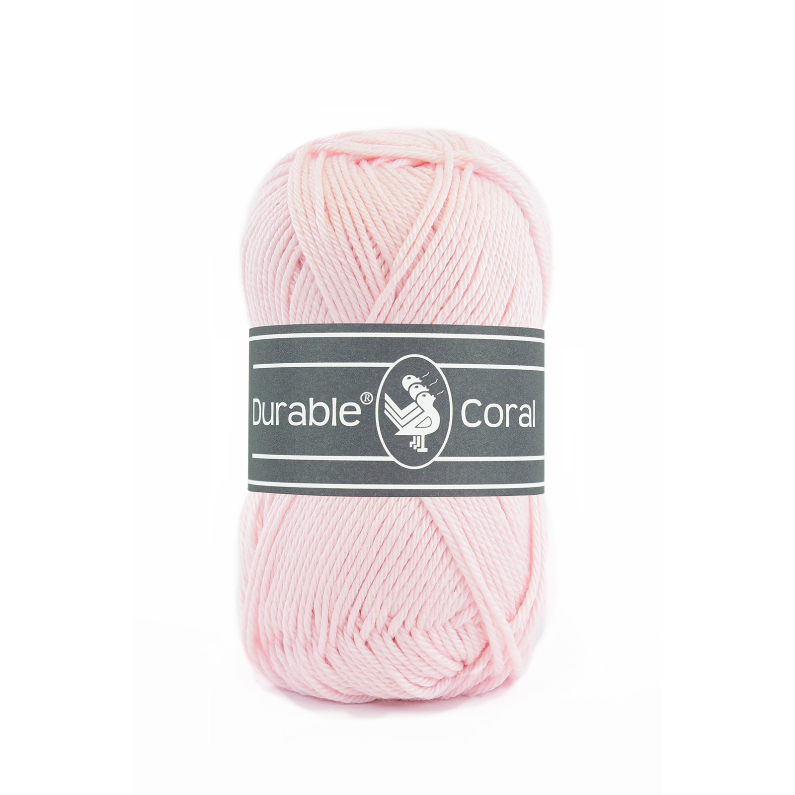 Durable 010.6 Coral brei- en haakgaren 50 gram 125 meter 100 % katoen - Kleur 203
