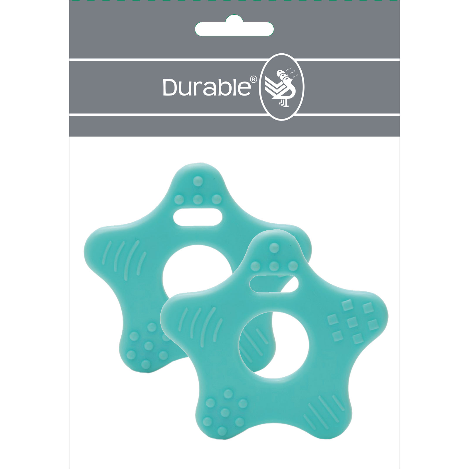 Durable 020.1002 Bijtring Ster,  2 stuks - Kleur 287
