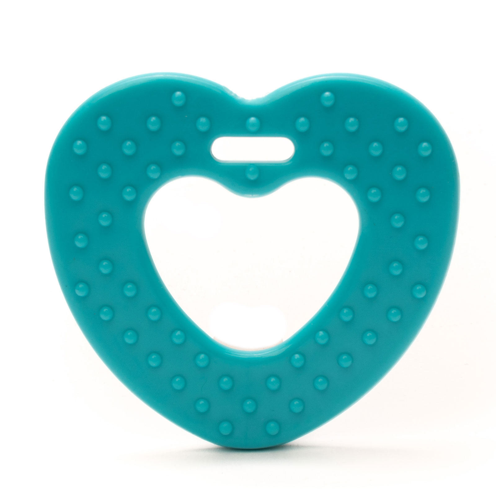 Durable 020.1004 Bijtring Hart met noppen,  2 stuks - Kleur 298