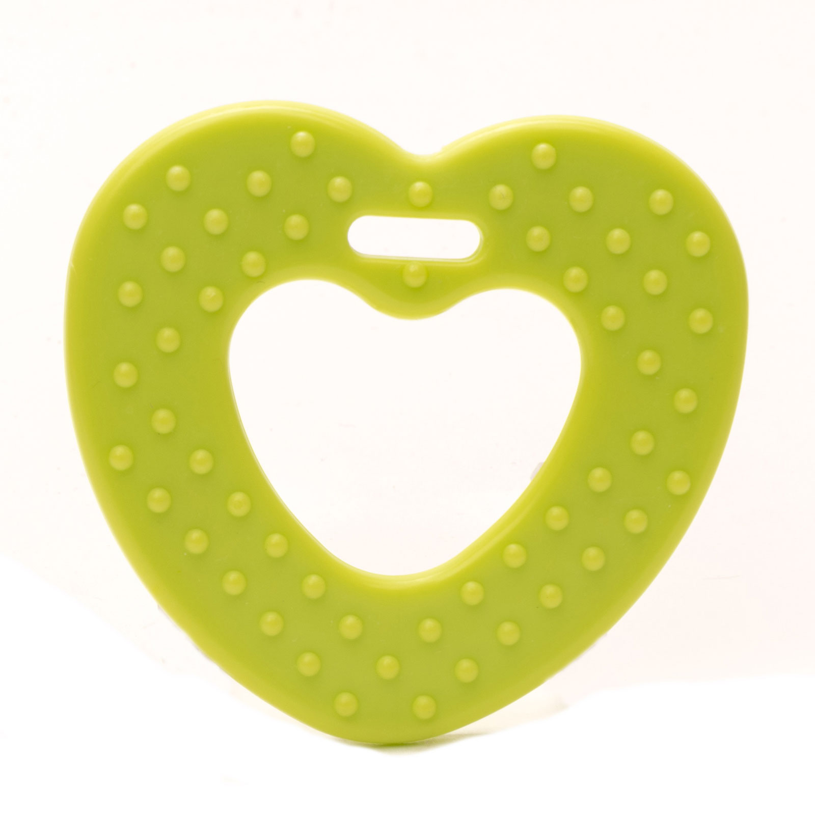 Durable 020.1004 Bijtring Hart met noppen,  2 stuks - Kleur 567