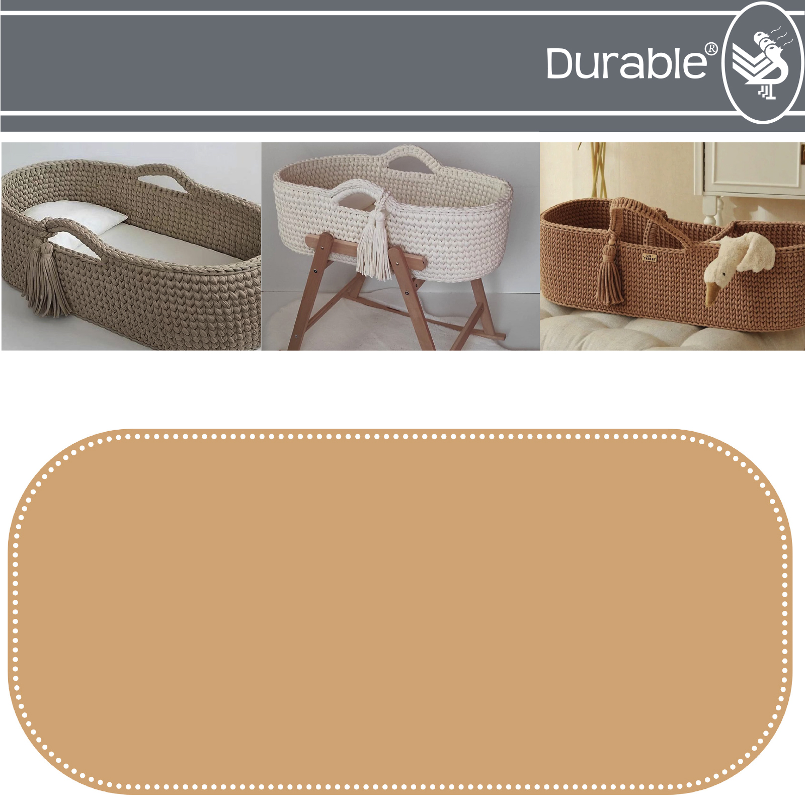 Durable 020.1078 Yarnholder - Bolhouder  - tafelmodel - STUK