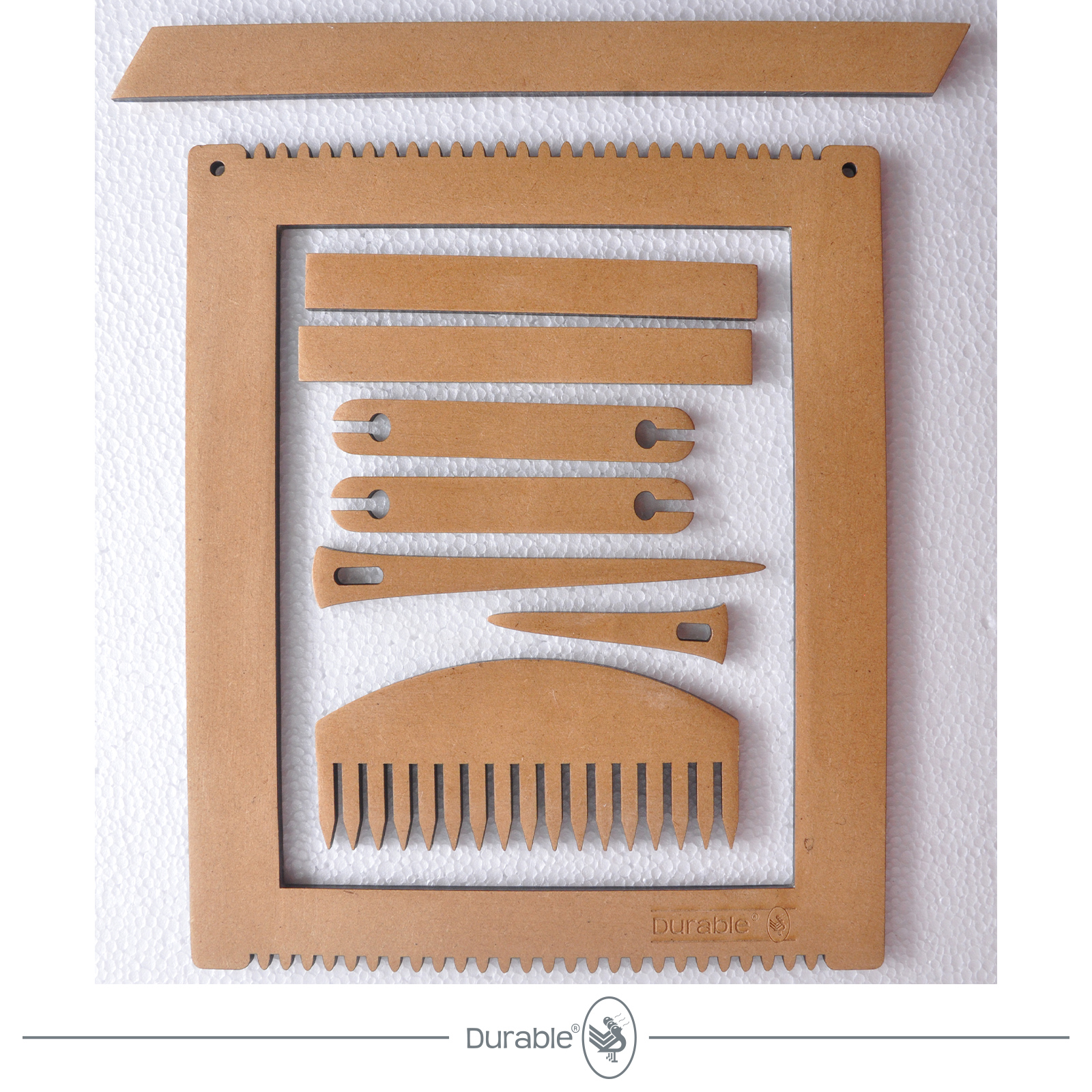 Durable 020.1082 MDF weefraam - Weaving Loom  - Klein - STUK