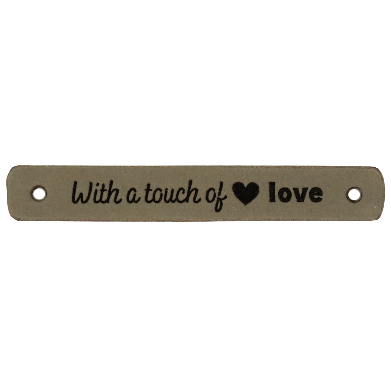 Durable 020.1192 Leren Label With a touch of Love 7 x 1 cm - Kleur 002