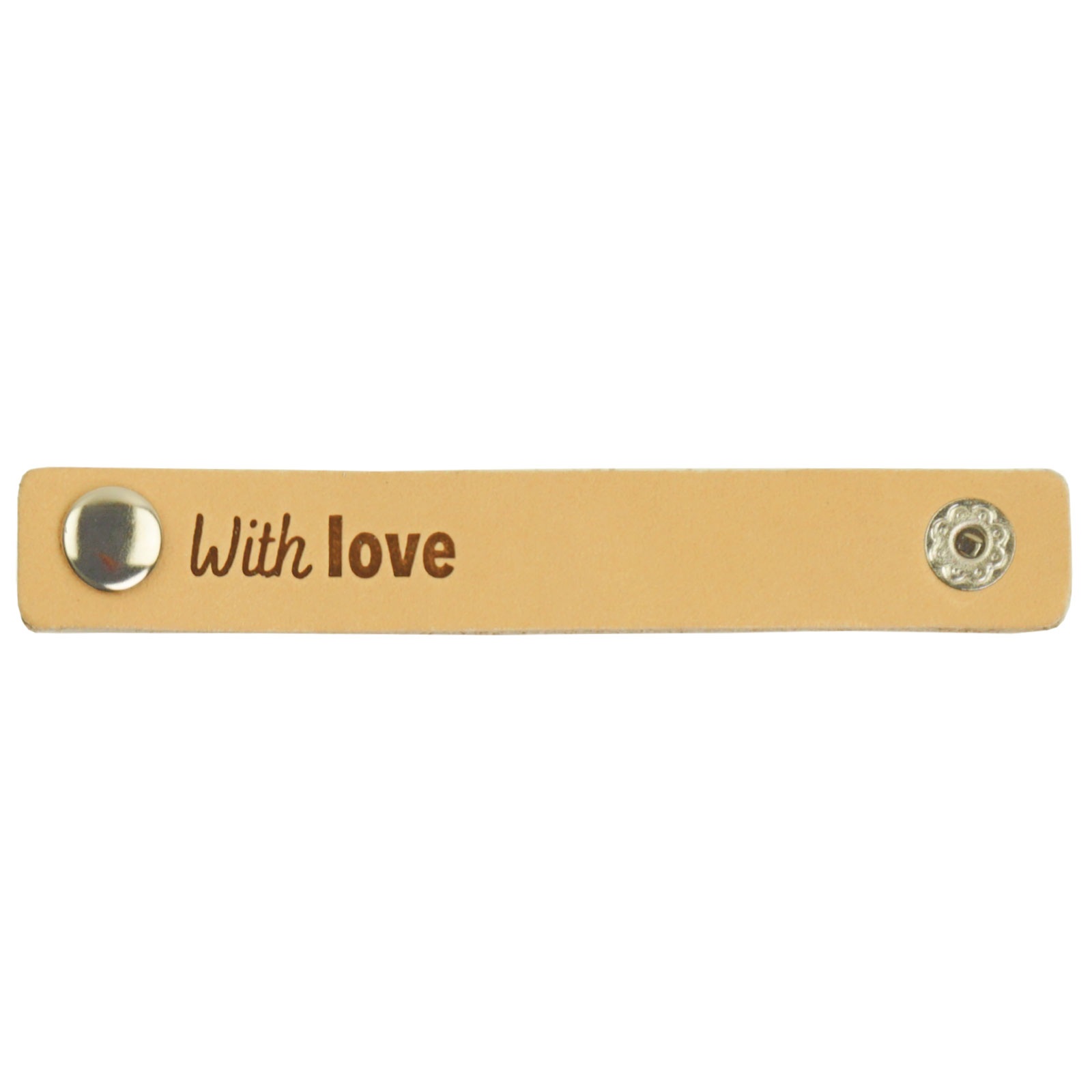Durable 020.1198 Leren Label With Love 10 x 1,5 cm - Kleur 001