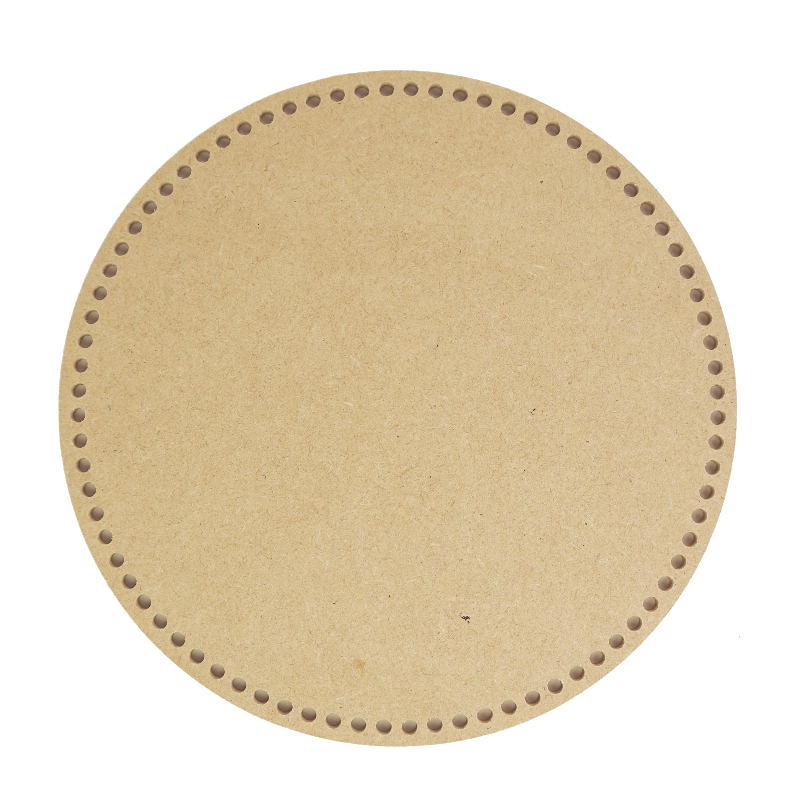 Durable 020.1250 MDF tassenbodem rond 22cm 5mm perforatie - STUK