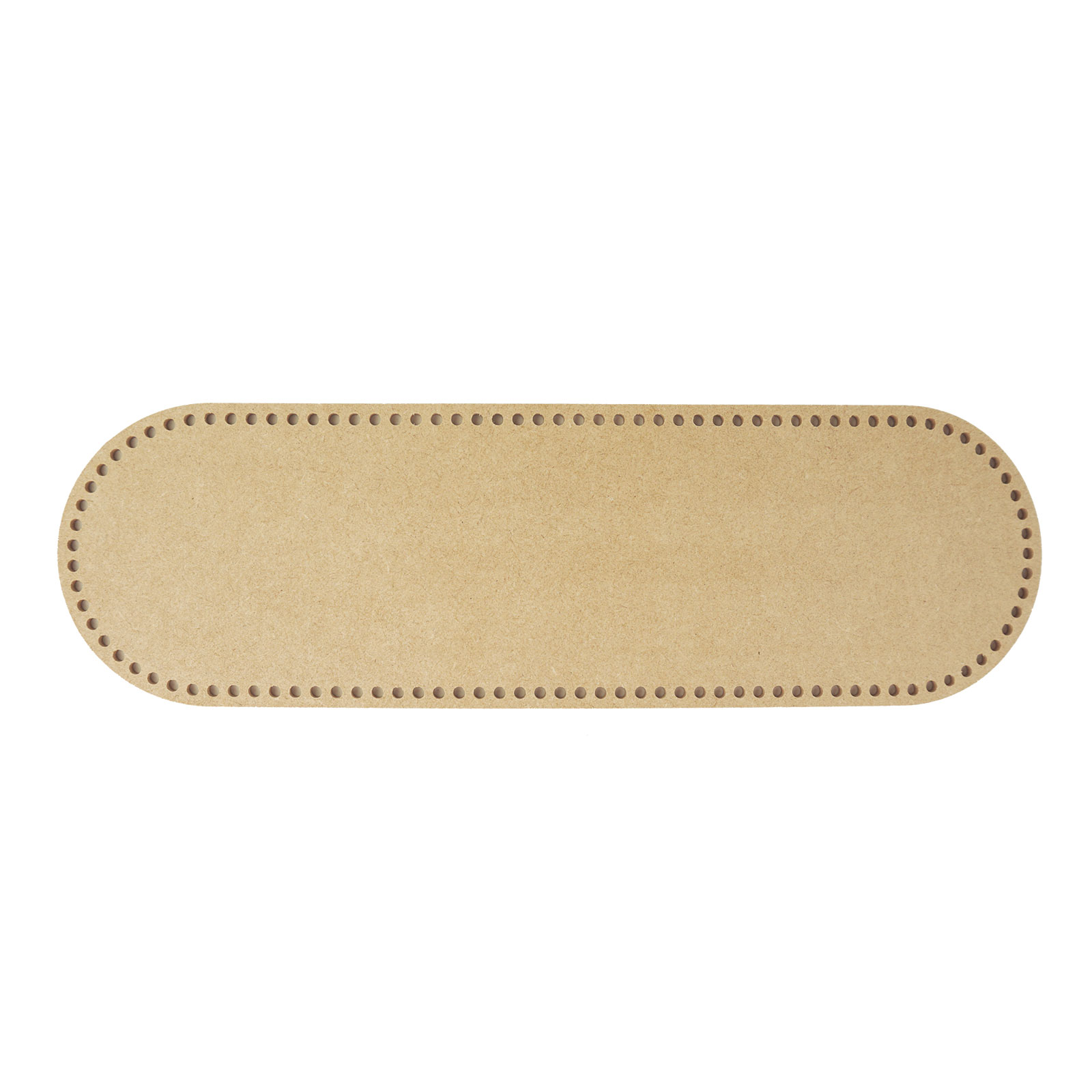 Durable 020.1252 MDF bodem 40x12cm 5mm perforatie - STUK