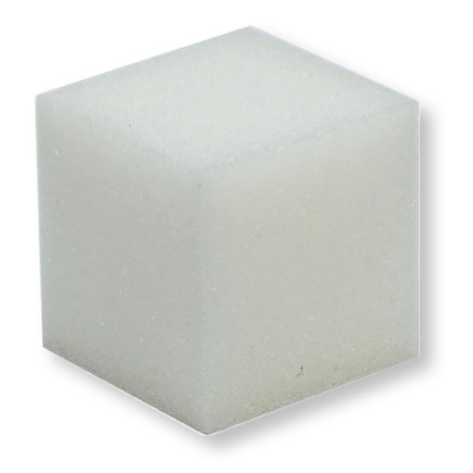 Durable 020.1286 Schuimrubber kubus 8x8 cm 100% polyether kleur wit - STUK