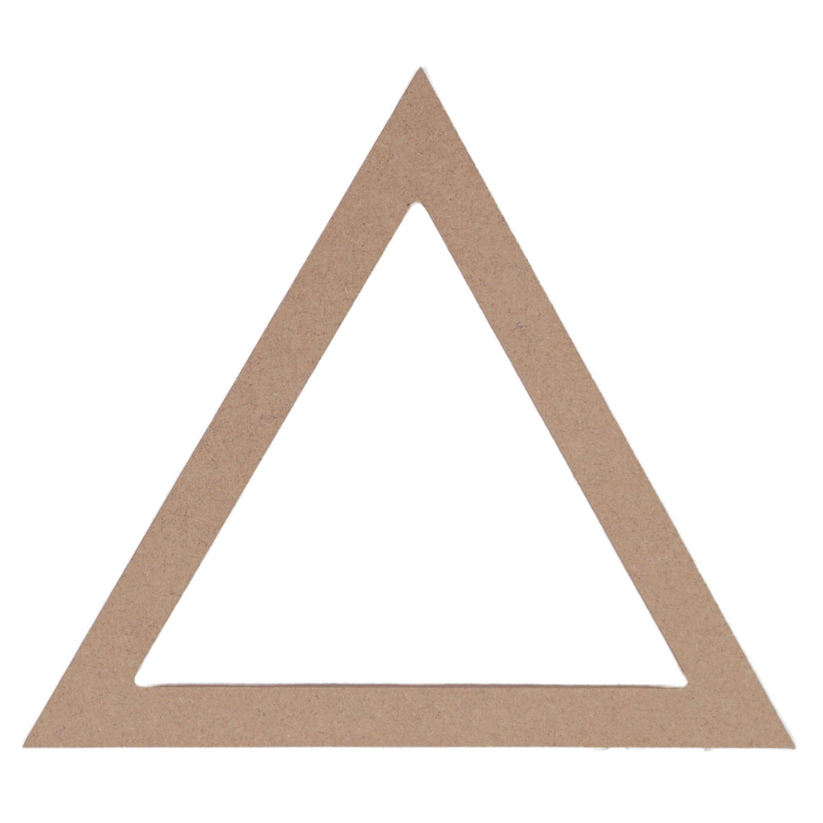 Durable 020.1293 MDF wandhanger driehoek groot 25cm, 6mm dik - STUK