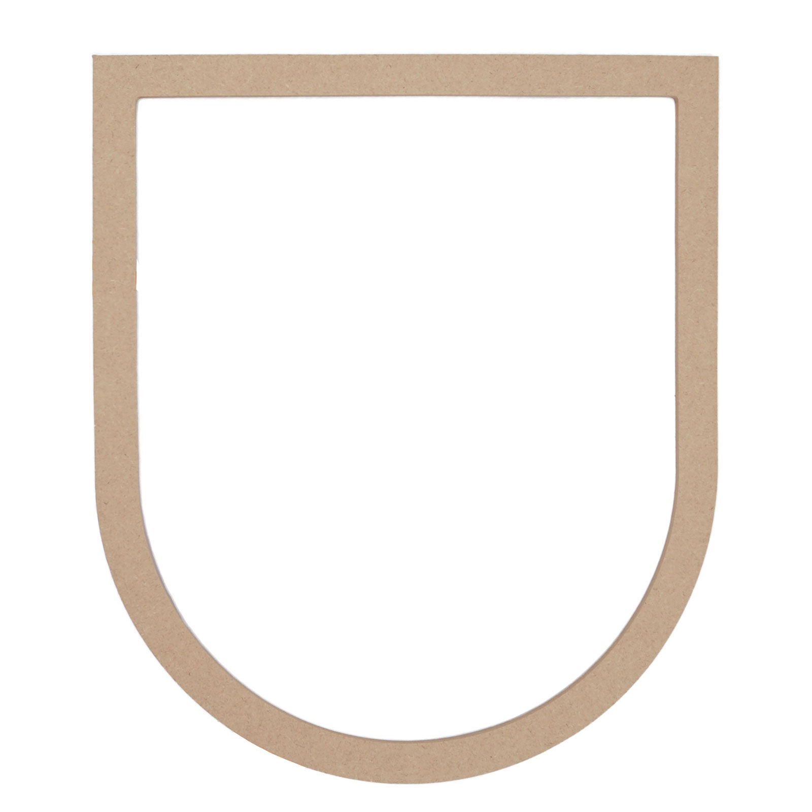 Durable 020.1295 MDF wandhanger boog 35x30cm, 6mm dik - STUK