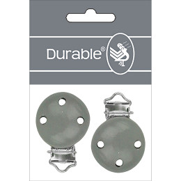 Durable 020.1296 Houten Speenclip rond kaart à 2 stuks - Kleur 002