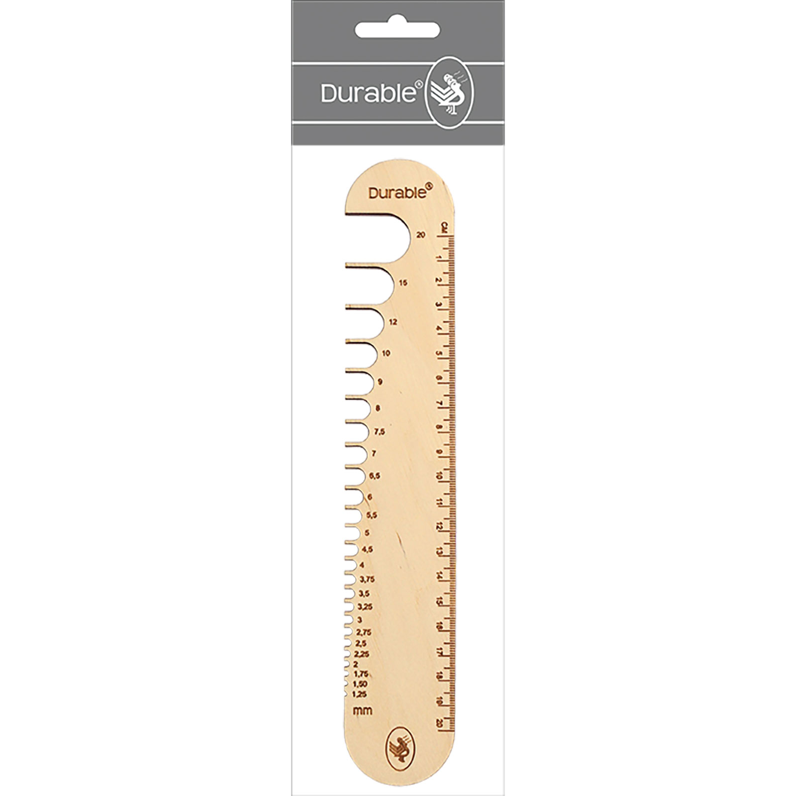 Durable Naalddiktemeter 45x255mm - Kaart