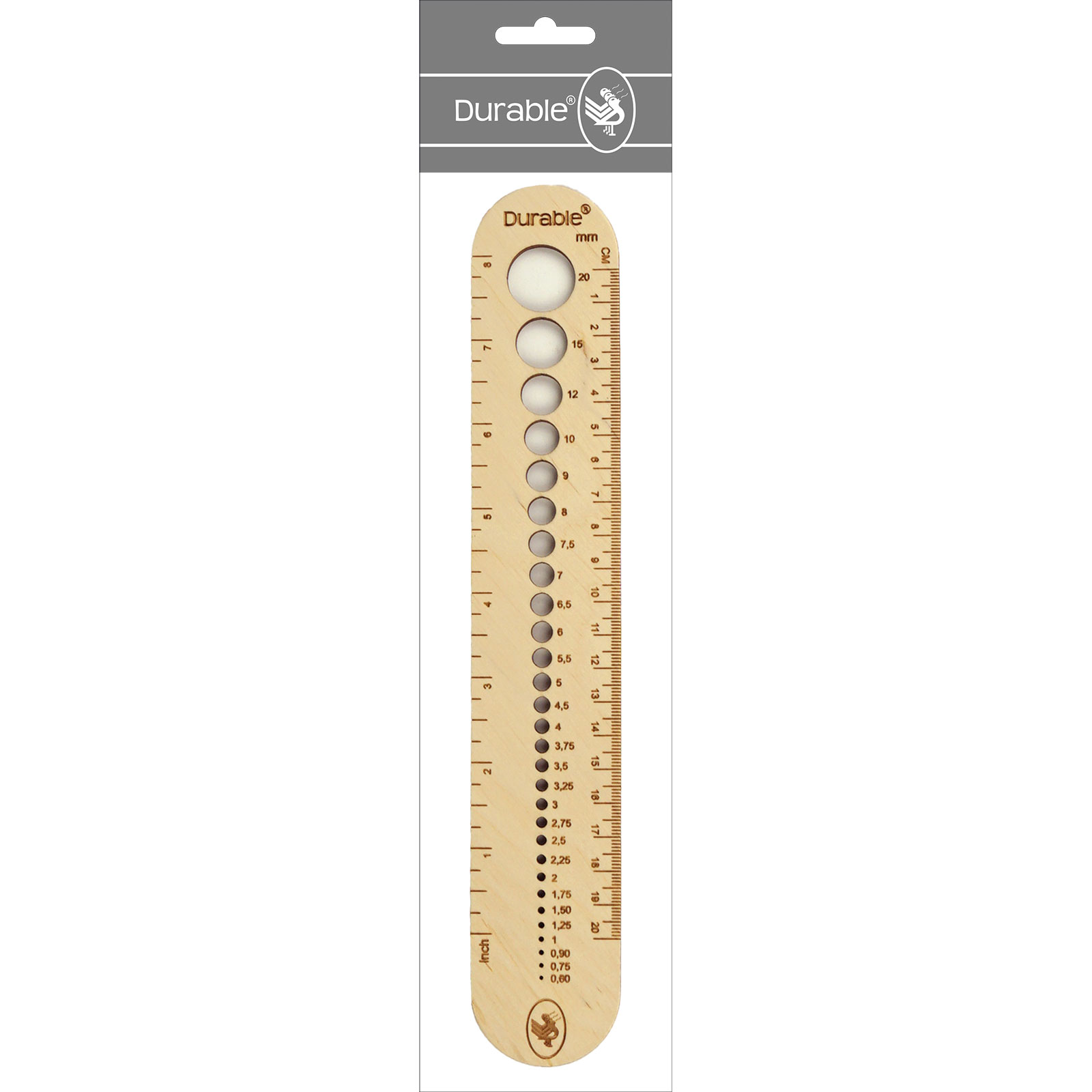 Durable Naalddiktemeter 45x265mm - Kaart