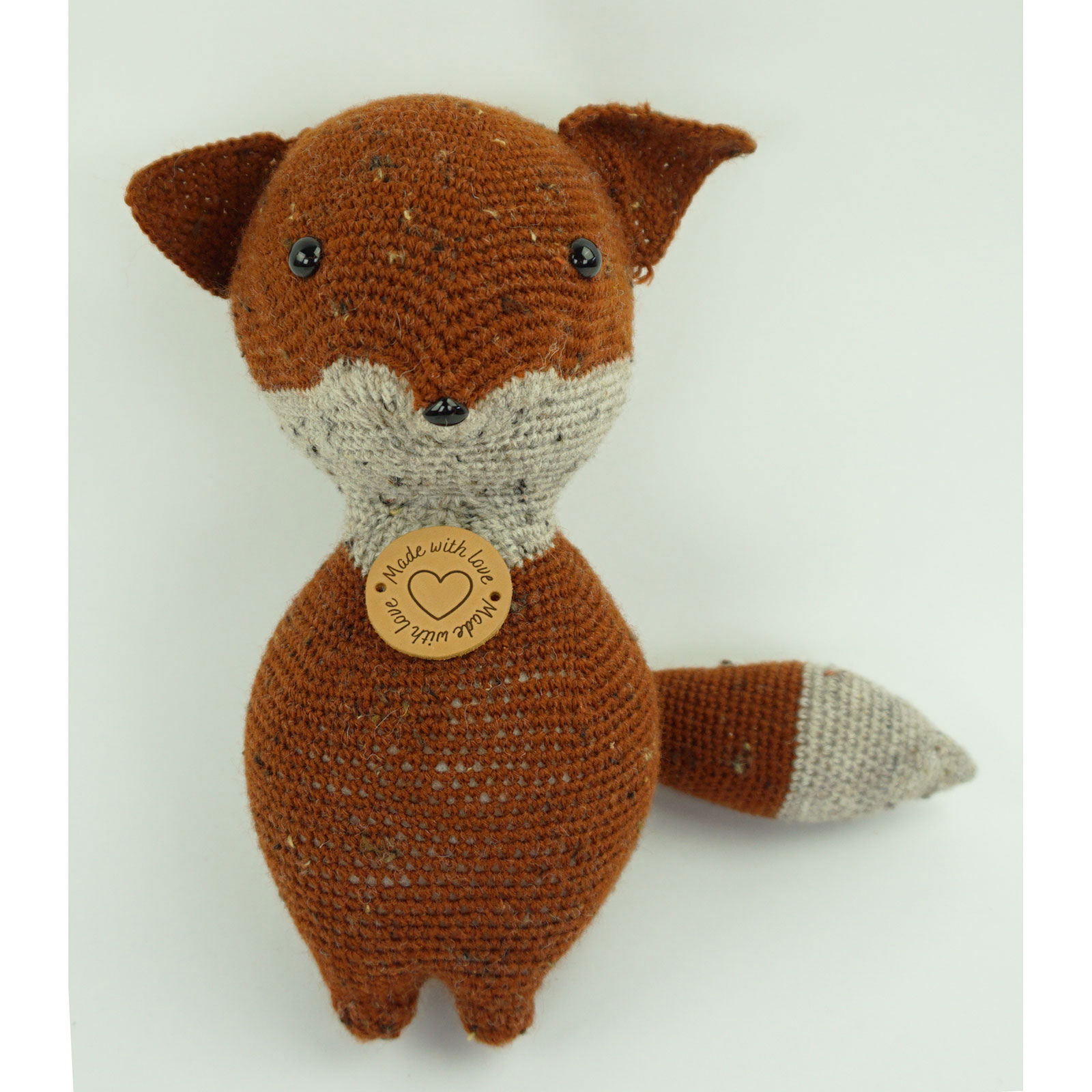 Durable 020.1329 Leren label Made with Love, 35mm - Kleur 004