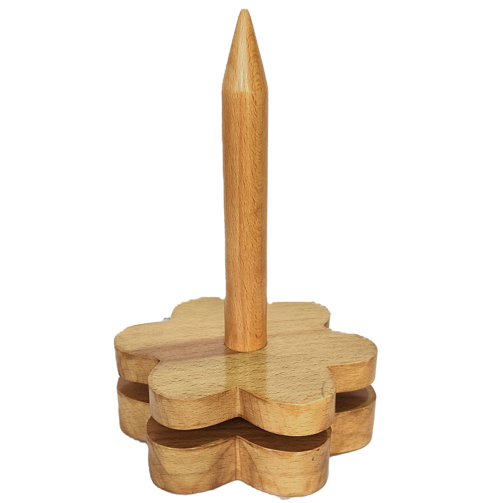 Durable garenhouder bloem 020.1352 Beukenhout. 19 x 12 cm - STUK