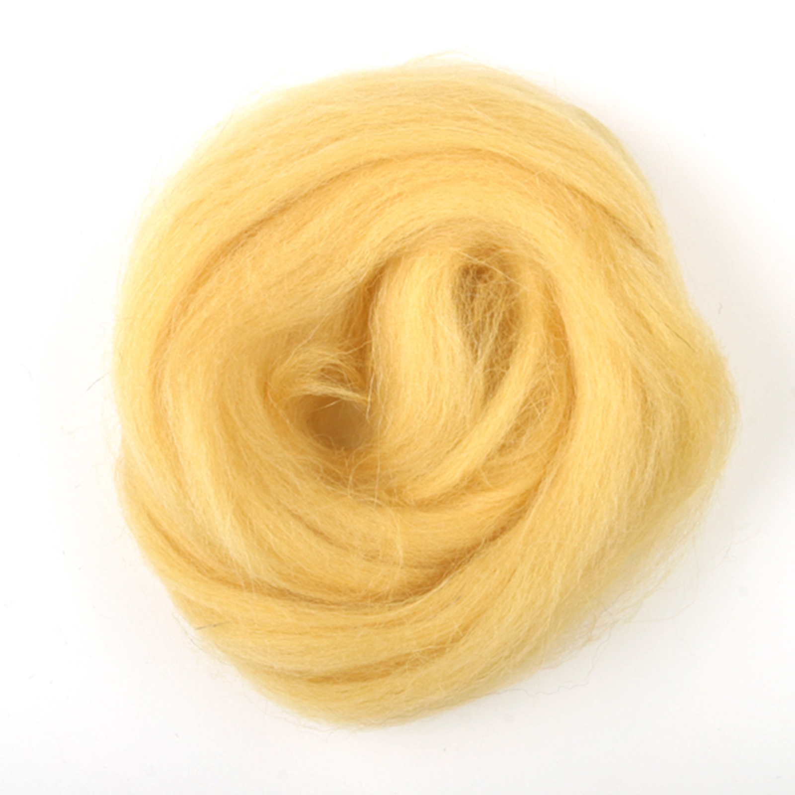 Felting Wool 10 g yellow - STUK