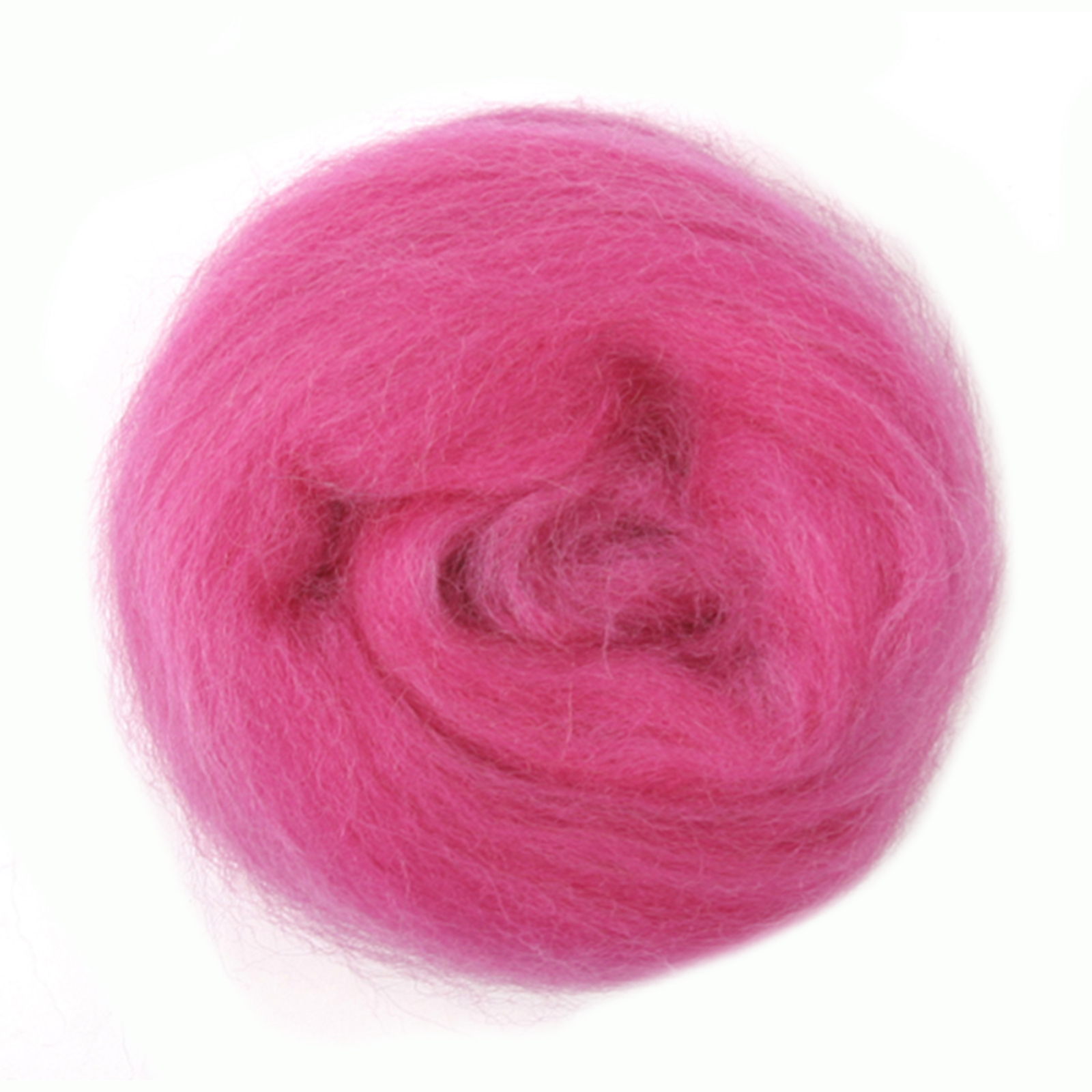 Felting Wool 10 g bright pink - STUK