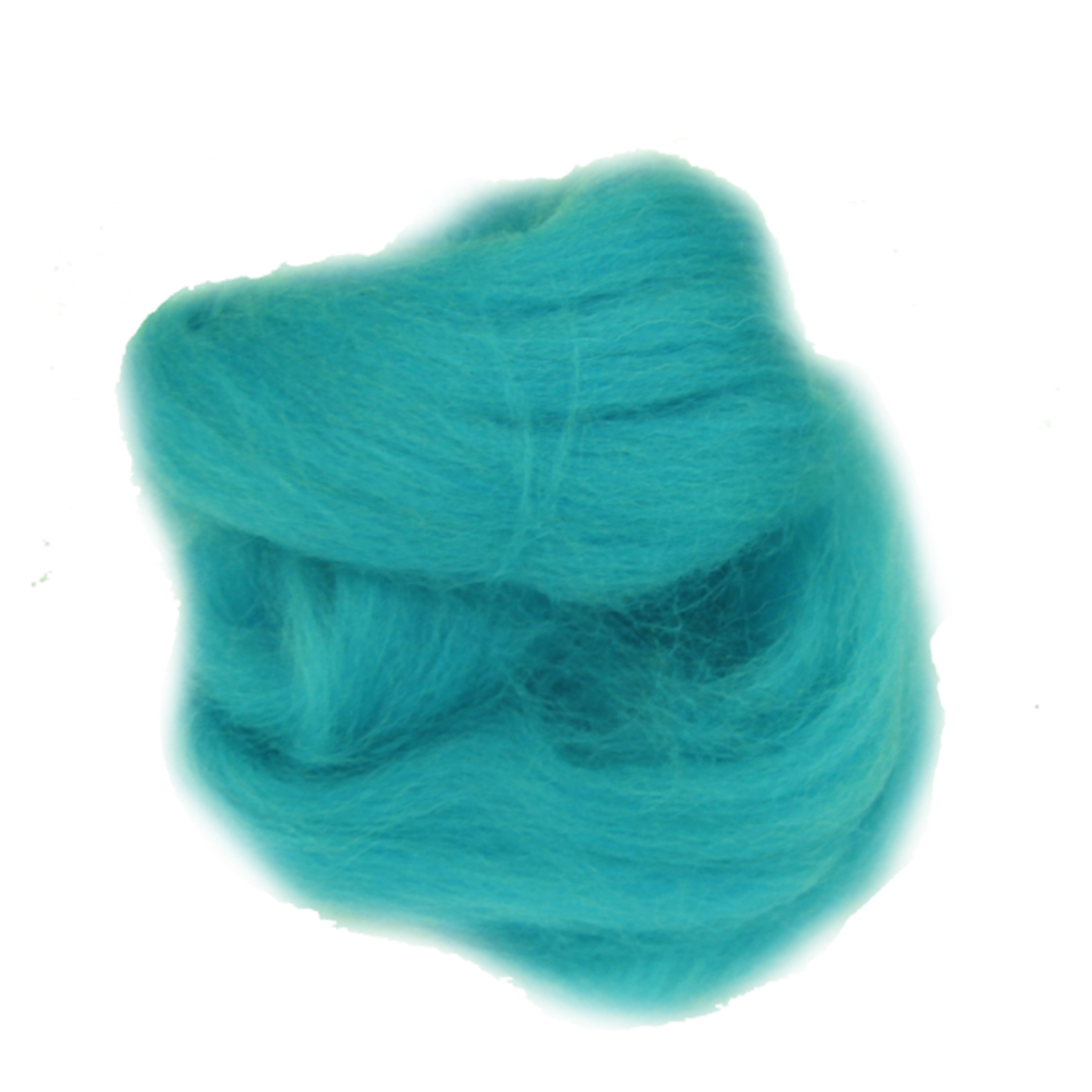 Felting Wool 10 g Teal (stk)* - STUK