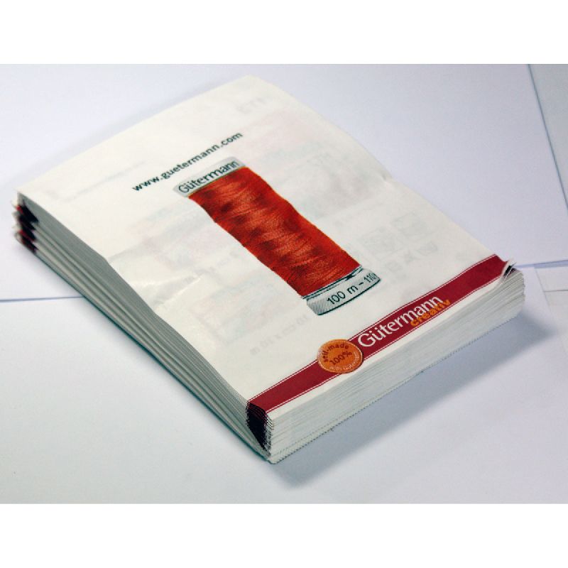 Gütermann 303895 papieren zakjes 14 x 18 cm gratis - STUK