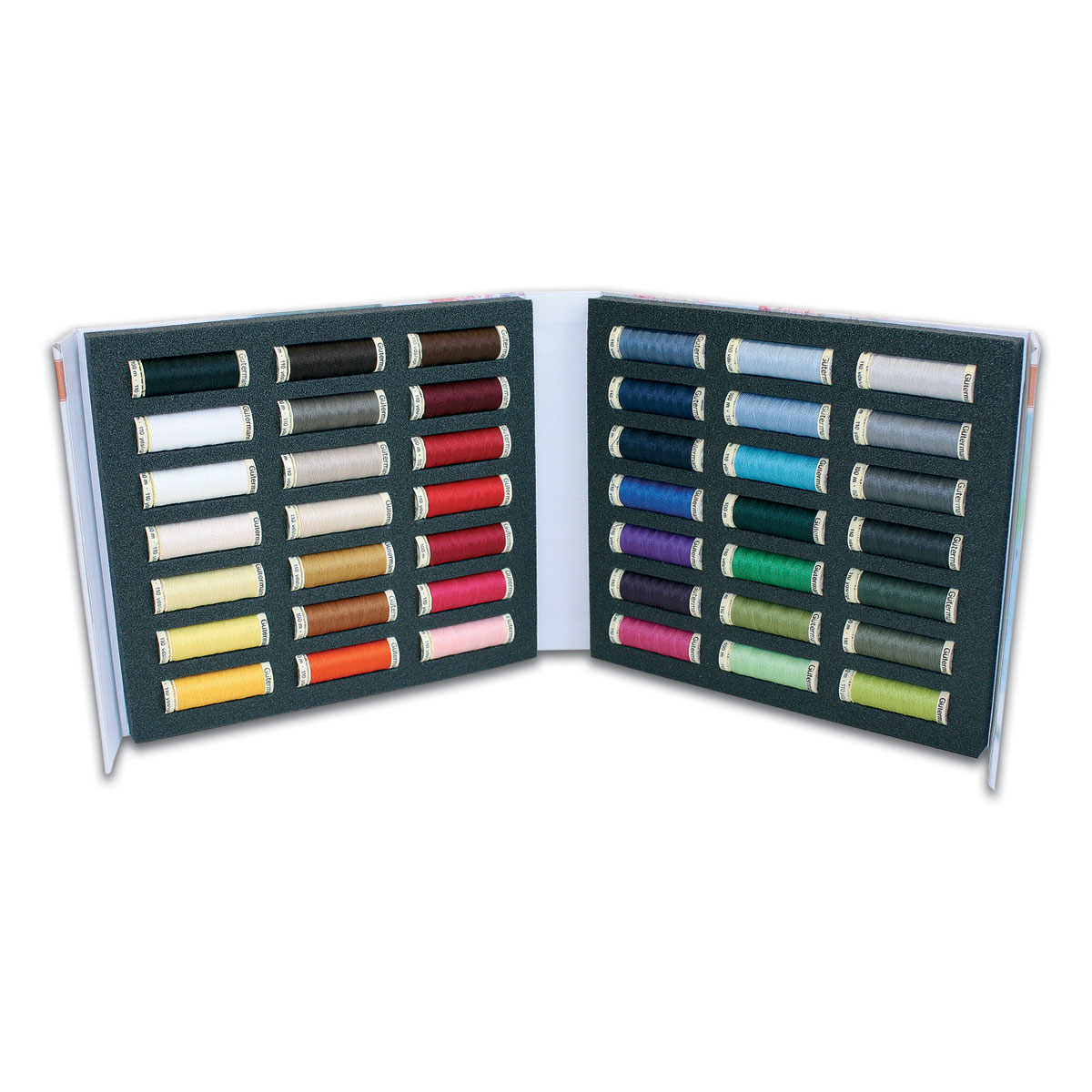 Gütermann 700894 Notebook met 42 kleuren polyester naaigaren 100 meter - STUK
