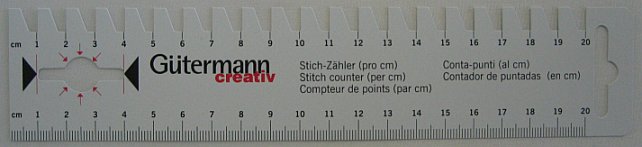 Gütermann 705560 Plisee lineaal - STUK