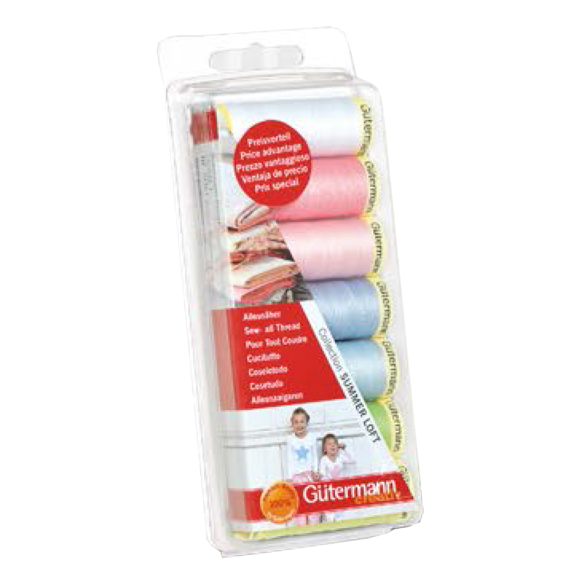 Gütermann 731102 Naaigarenset polyester allesnaaigaren 100 meter - Kleur 1