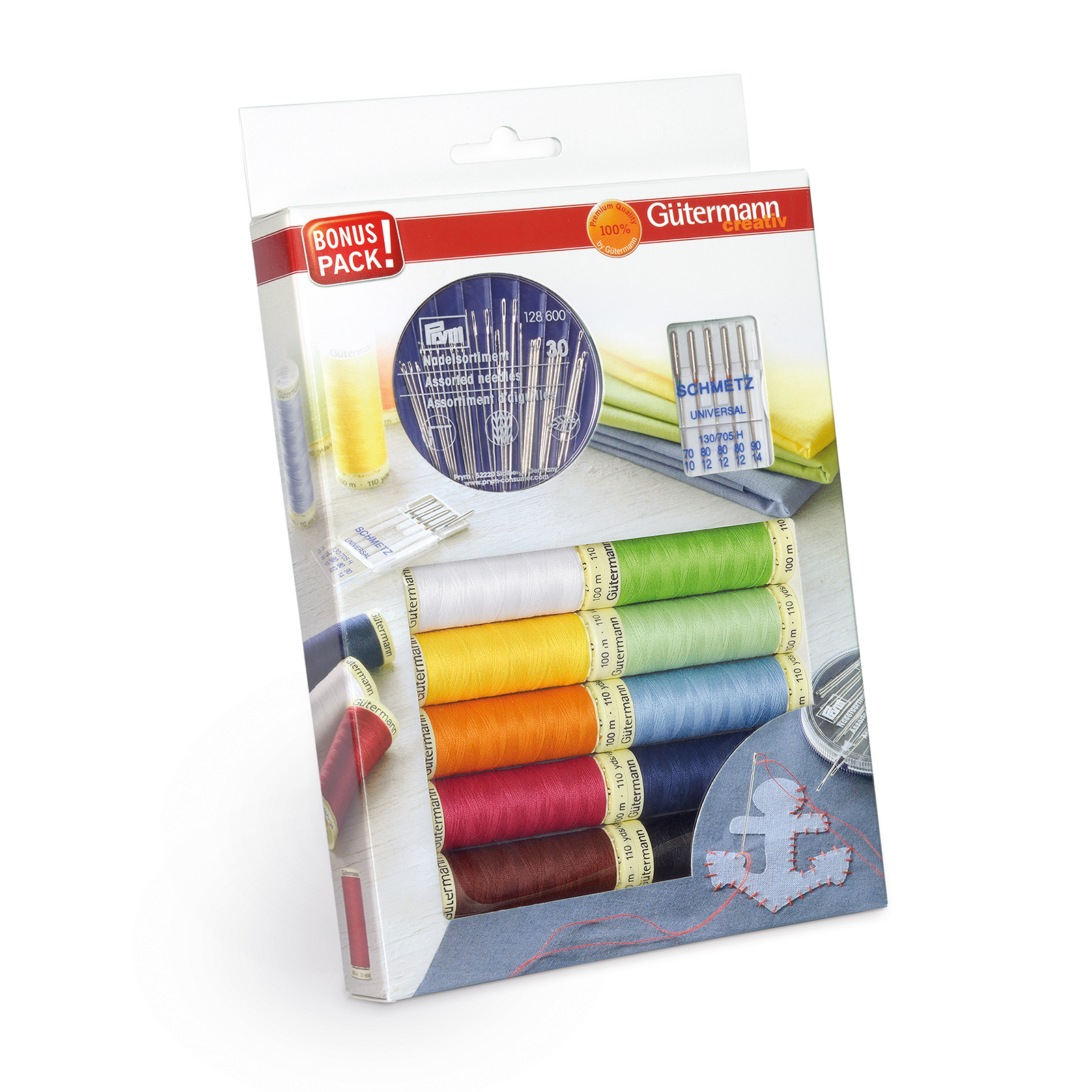 Gütermann 734562 Naaigarenset allesnaaigaren+naalden+machinenaalden - STUK