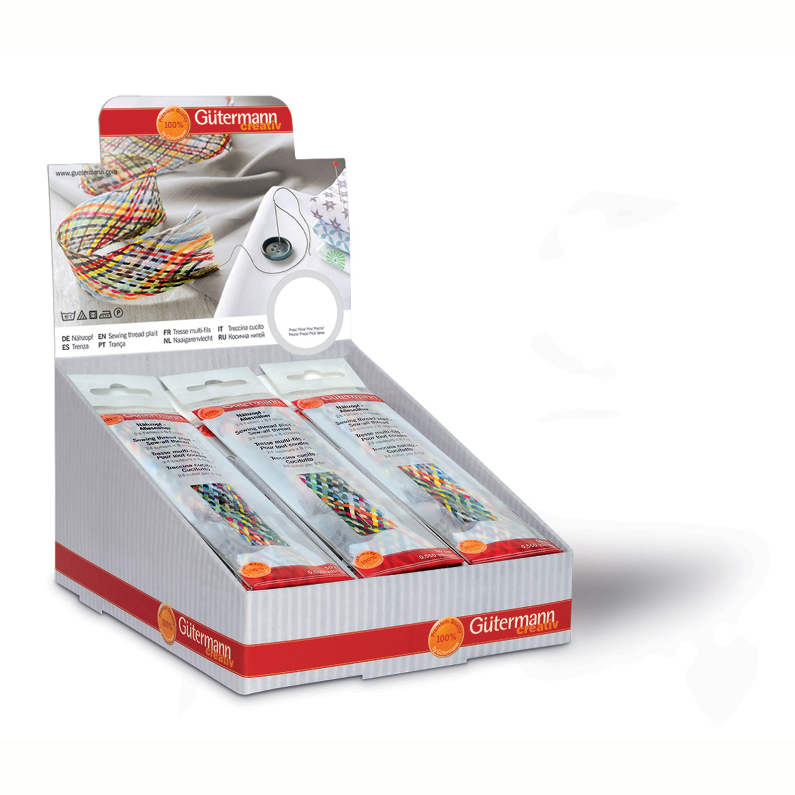 Gütermann 799577 Display Naaigarenvlecht - Display