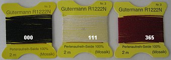 Gütermann R1222N Kralenkoord 2 meter Nr.3 - Kleur 111