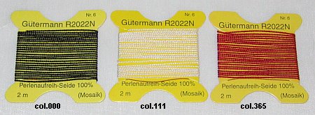 Gütermann R2022N Kralenkoord 2 meter Nr.6 - Kleur 365