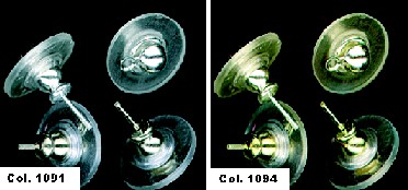 Gütermann 603406 Kogelstekers in koker, 4 stuks - Kleur 1094