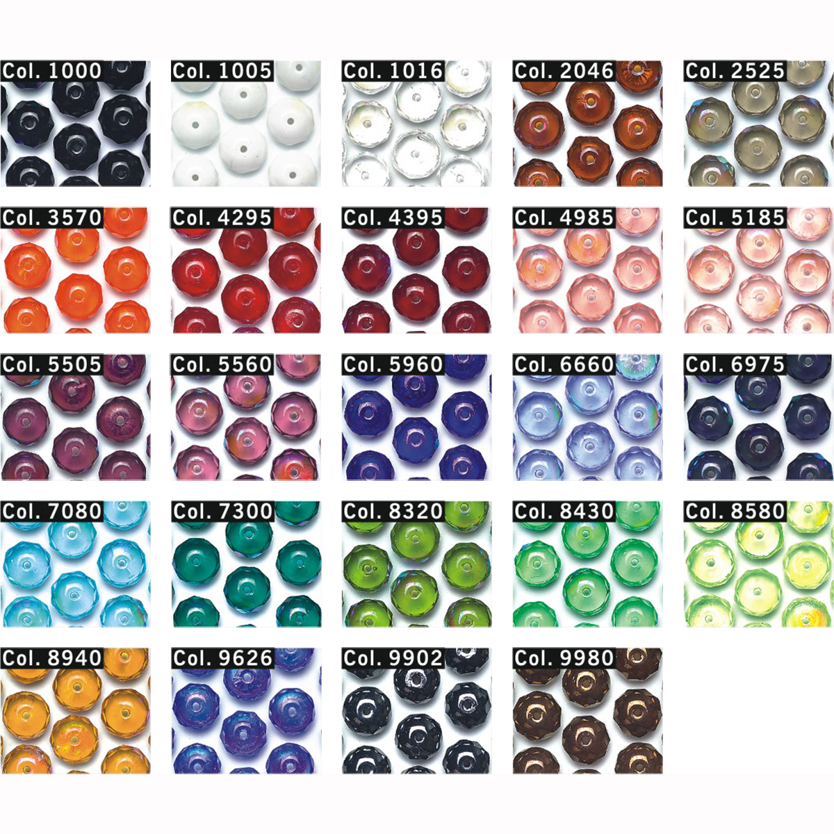 Gütermann 603880 Geslepen Parels - STUK