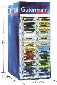 Gütermann 613746 M&M 49 display leeg - Display