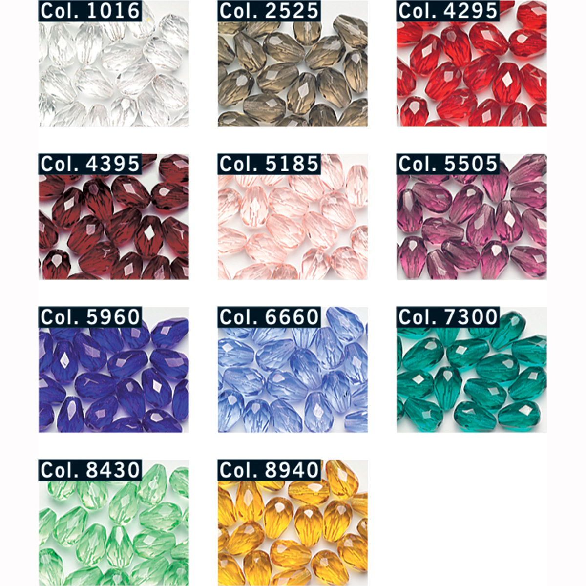 Gütermann 614432 Druppel 10mm - STUK