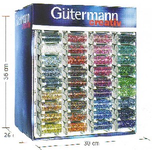 Gütermann 617458 M&M 72 display leeg - Display