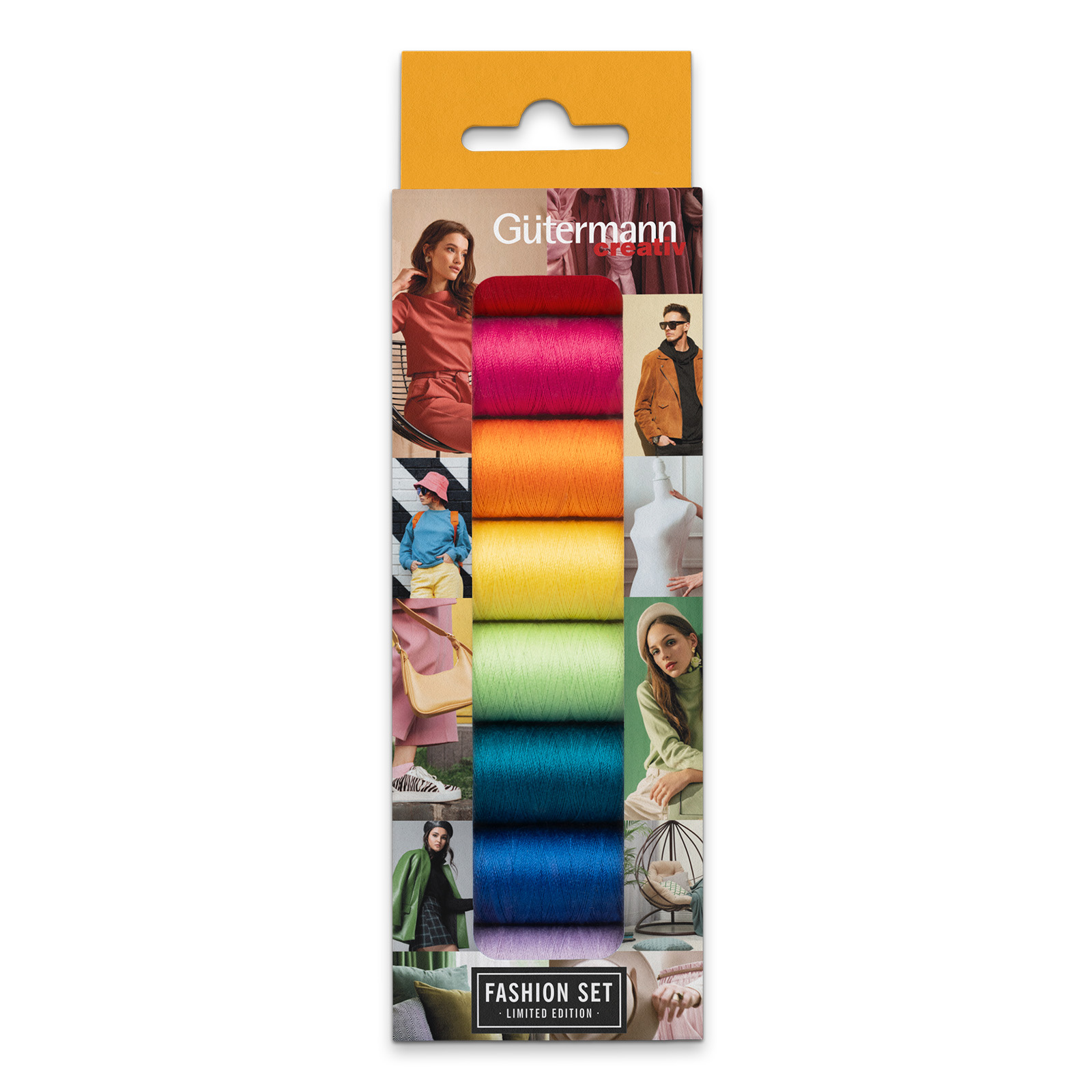 Gutermann 734030 allesnaaigarenset Fashion limited edition, 8 conen van 100 mtr in een set - STUK