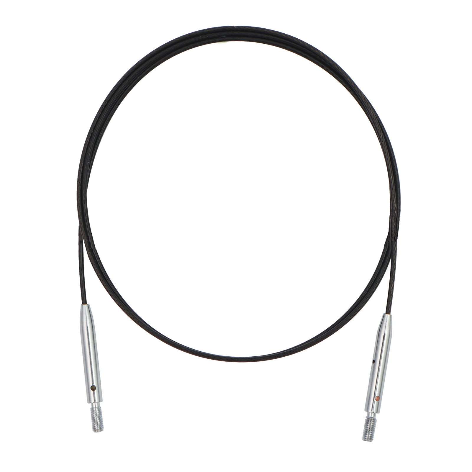 Knitpro 10595 Zwarte kabel 76cm om 100cm verwisselbare naalden te maken - Kaart
