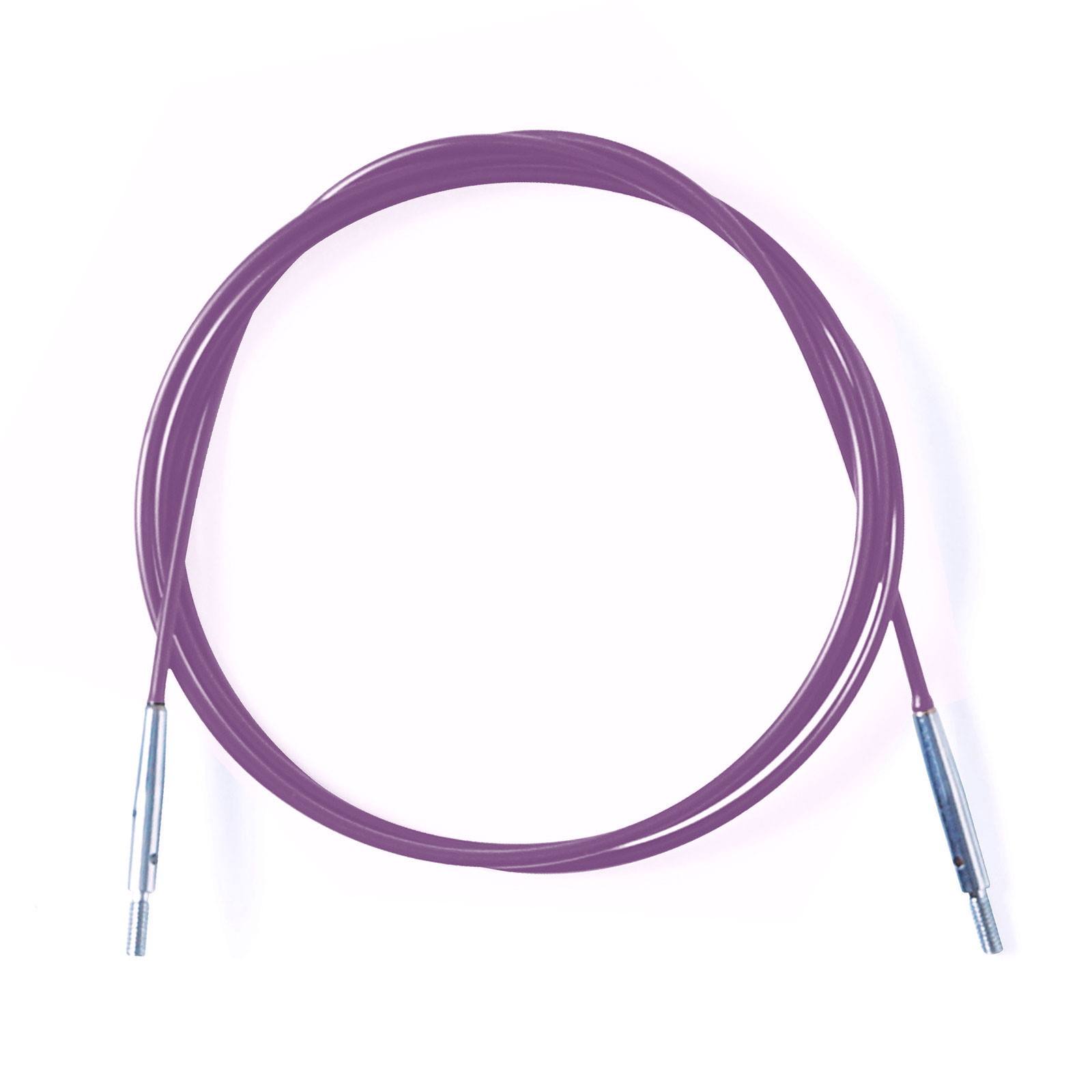 Knitpro 103.10641 Swivel Kabel 360 graden draaibaar roestvrij staal 20cm om 40 cm verwisselbare naalden te maken - Kaart